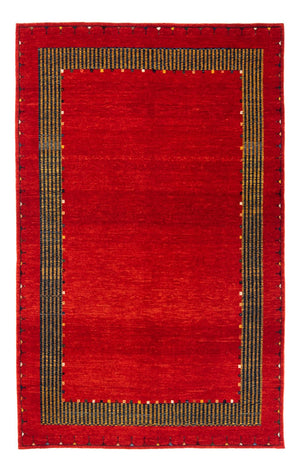 Alfombra Gabbeh - Persa - 185 x 122 cm - rojo
