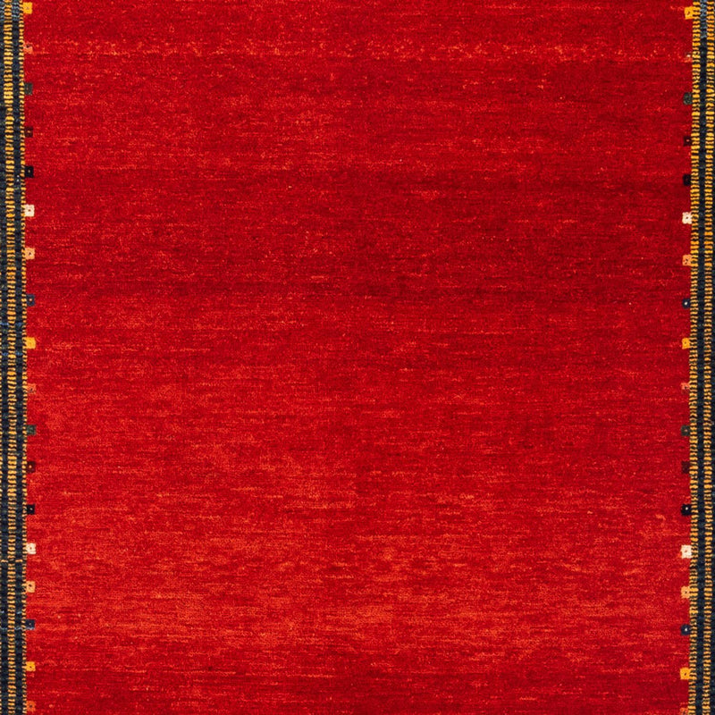 Alfombra Gabbeh - Persa - 185 x 122 cm - rojo