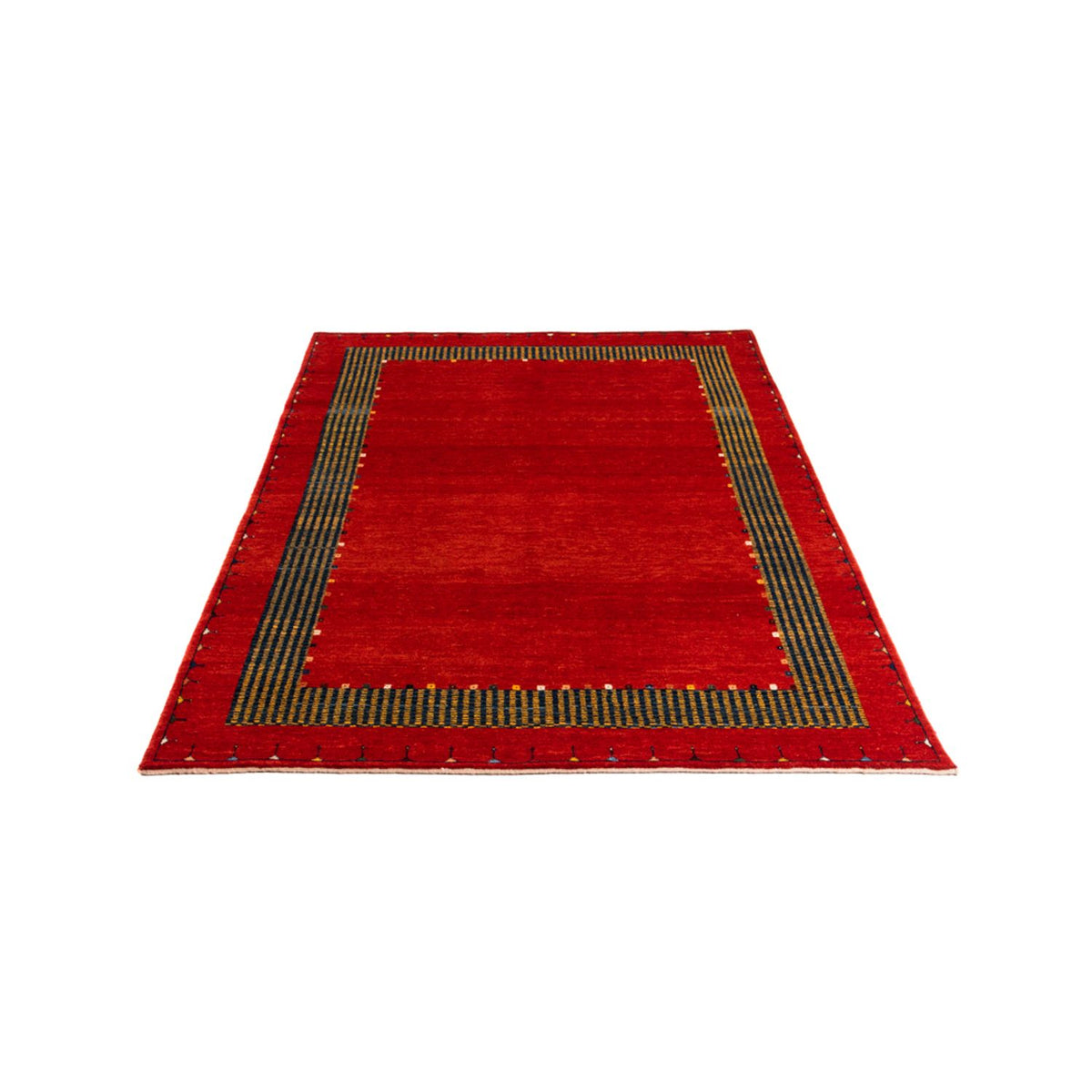 Alfombra Gabbeh - Persa - 185 x 122 cm - rojo