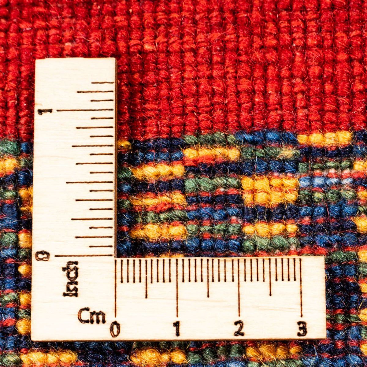 Alfombra Gabbeh - Persa - 185 x 122 cm - rojo