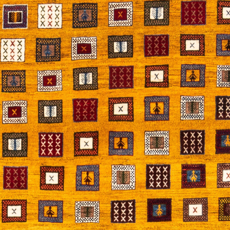 Alfombra Gabbeh - Persa - 195 x 150 cm - oro