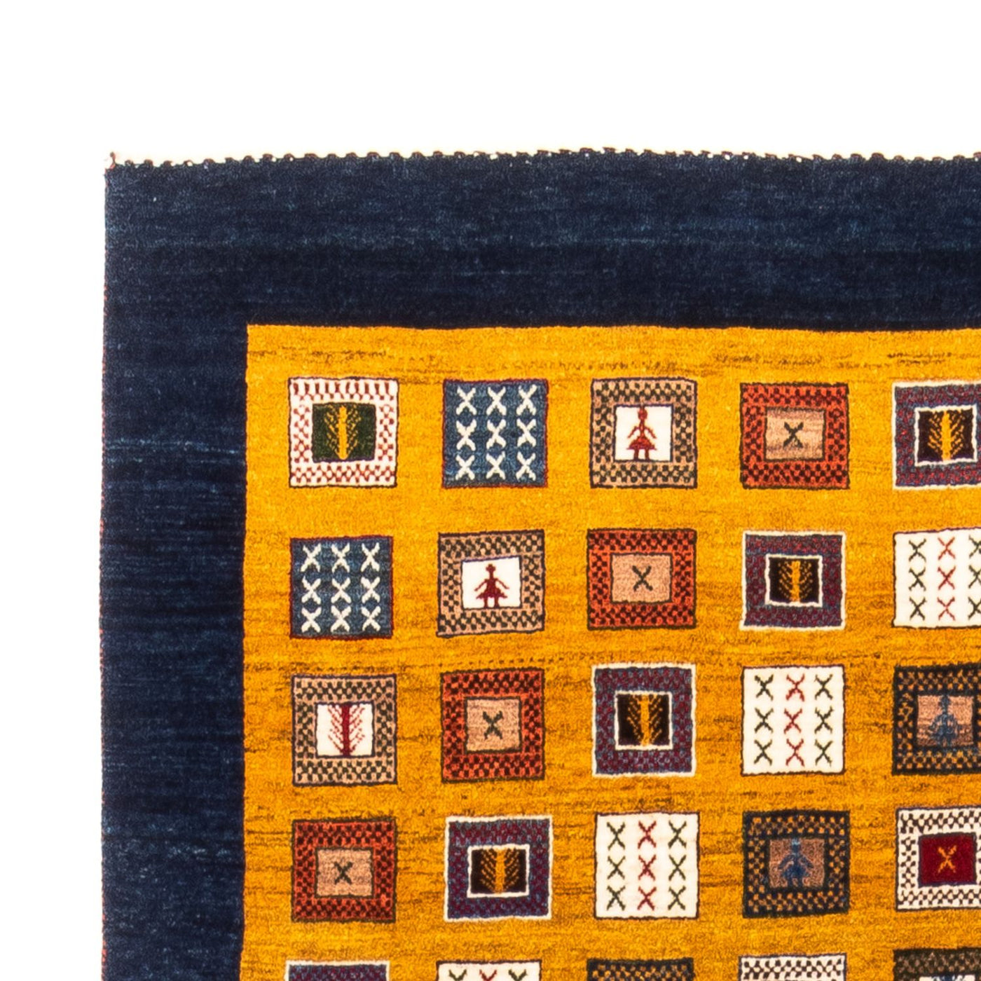Gabbeh persa Alfombra 195x150cm - Perserteppich Wollteppich
