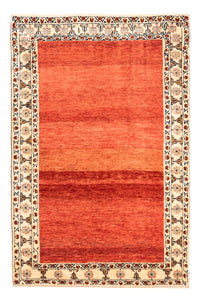 Alfombra Gabbeh - Persa - 148 x 108 cm - rojo