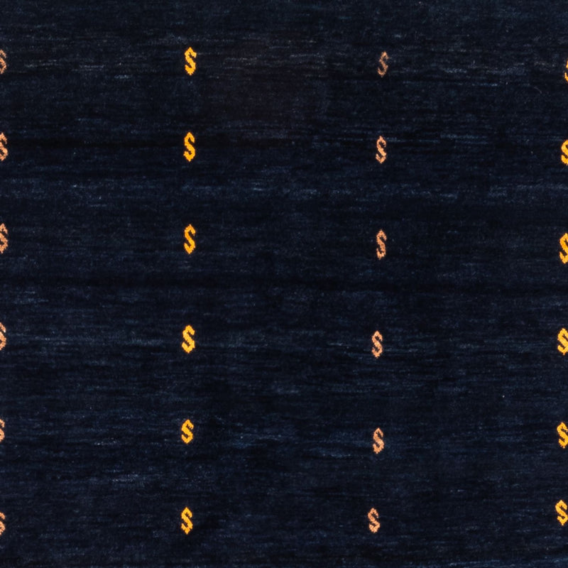 Alfombra Gabbeh - Persa - 200 x 146 cm - azul oscuro