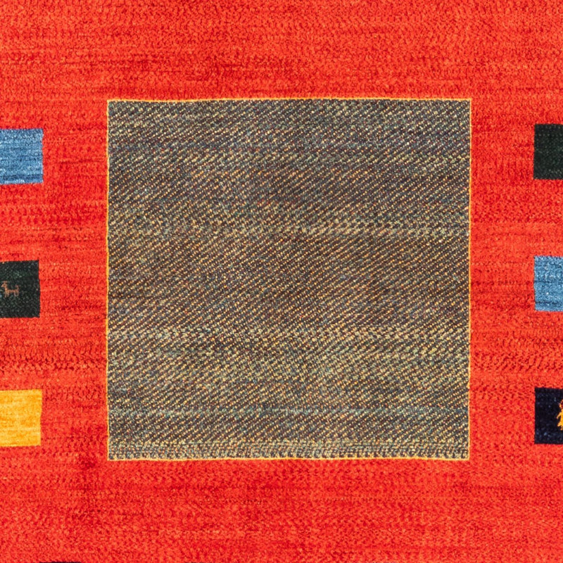 Alfombra Gabbeh - Persa - 255 x 178 cm - rojo
