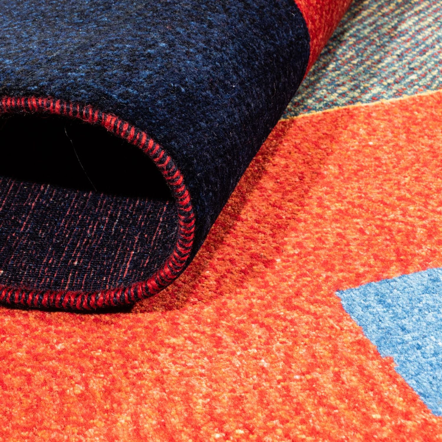 Alfombra Gabbeh - Persa - 255 x 178 cm - rojo