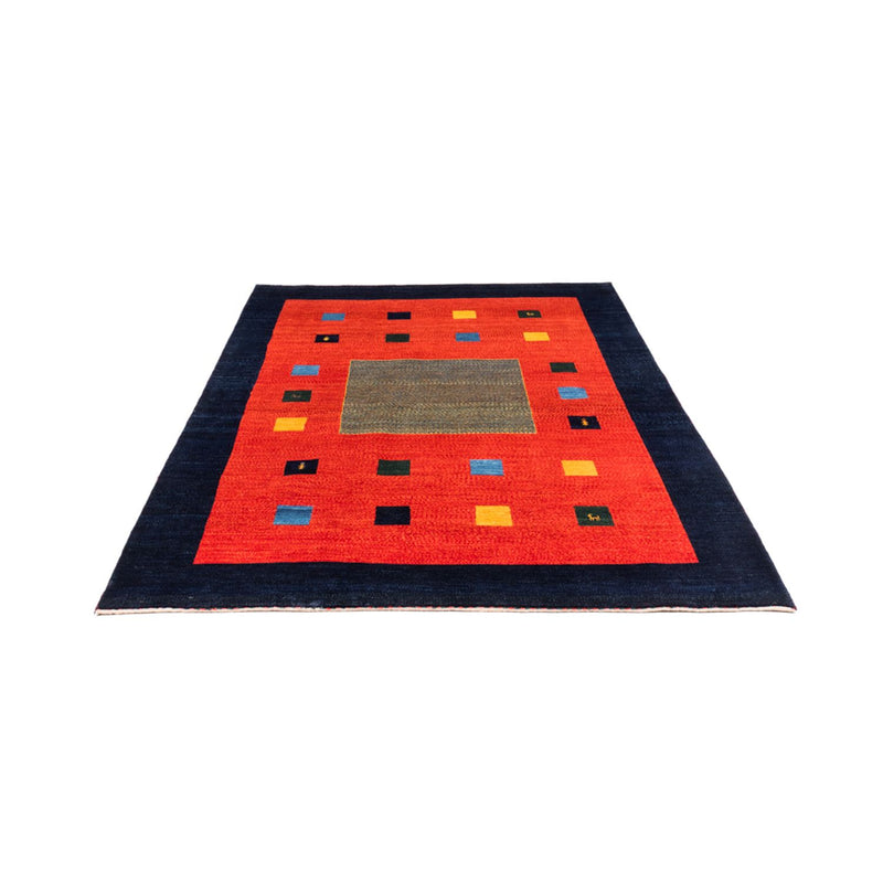 Alfombra Gabbeh - Persa - 255 x 178 cm - rojo