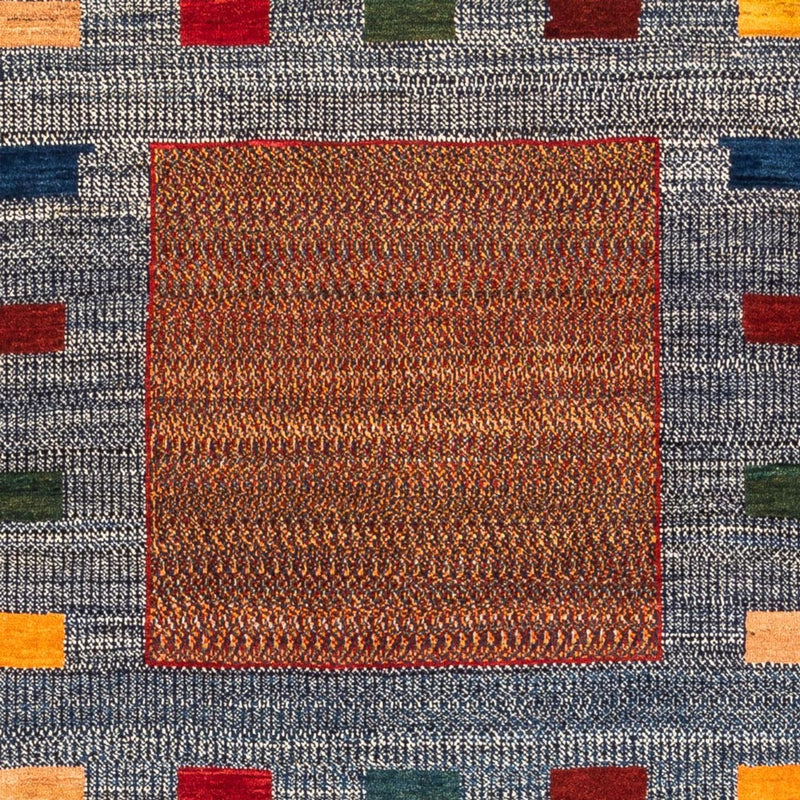 Alfombra Gabbeh - Persa - 190 x 122 cm - azul claro