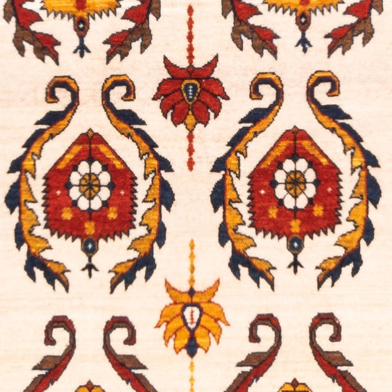 Alfombra Gabbeh - Persa - 126 x 86 cm - crema