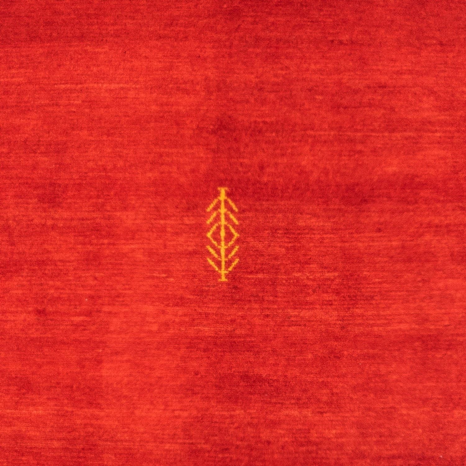 Alfombra Gabbeh - Persa - 148 x 100 cm - rojo