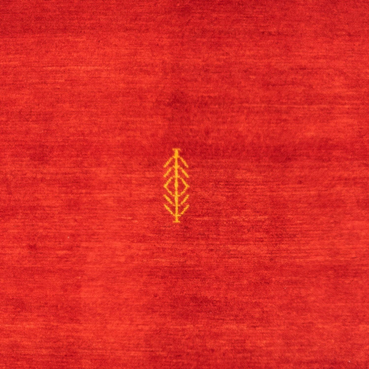 Alfombra Gabbeh - Persa - 148 x 100 cm - rojo