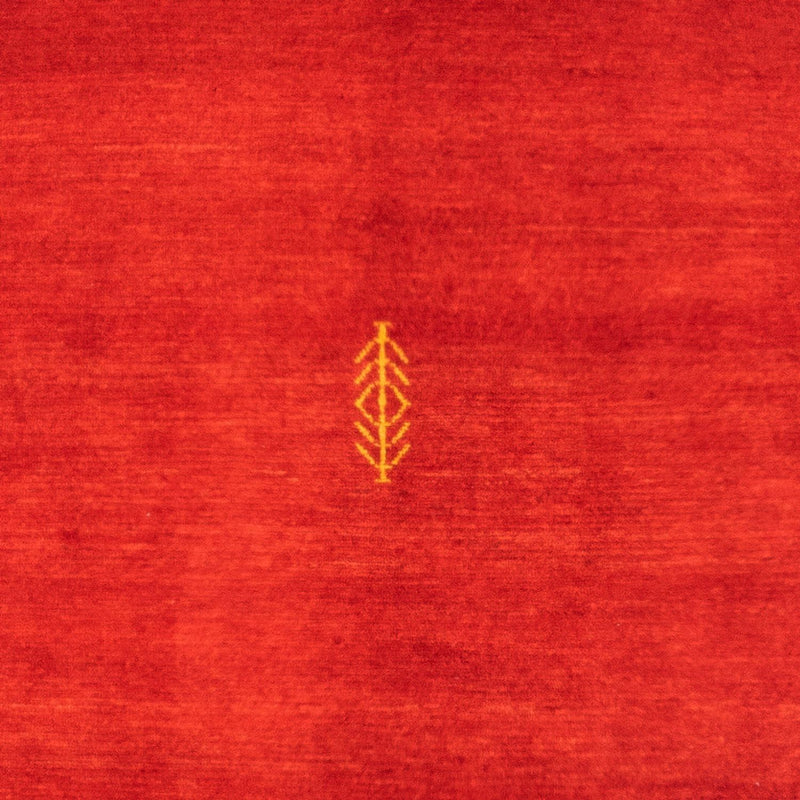 Alfombra Gabbeh - Persa - 148 x 100 cm - rojo