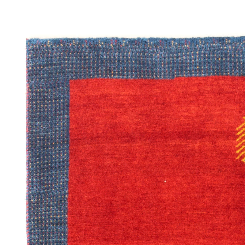 Alfombra Gabbeh - Persa - 148 x 100 cm - rojo