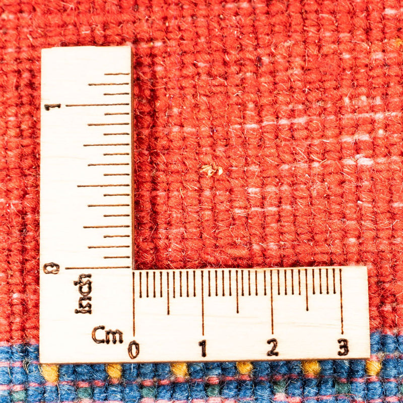 Alfombra Gabbeh - Persa - 148 x 100 cm - rojo