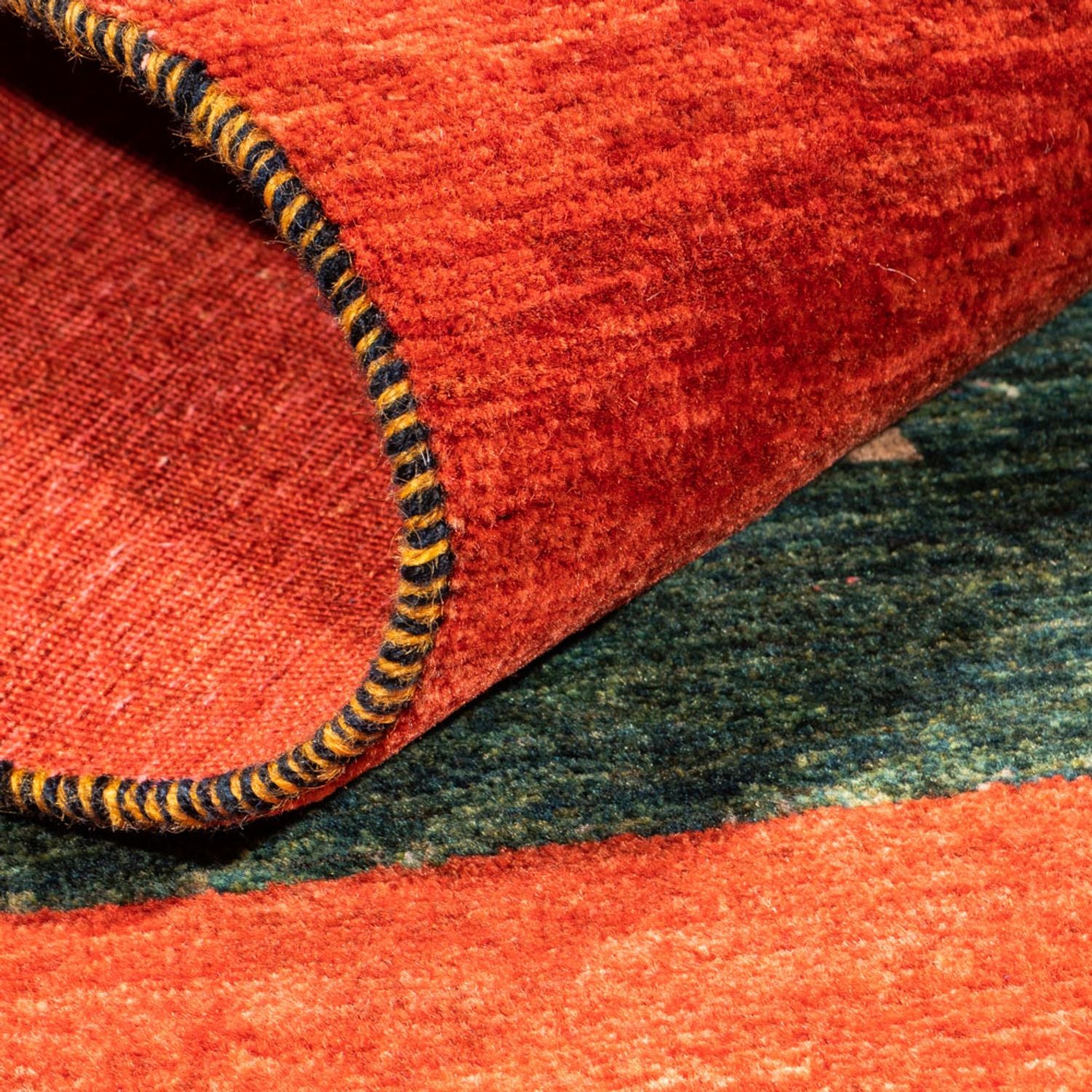Alfombra Gabbeh - Persa - 165 x 103 cm - verde