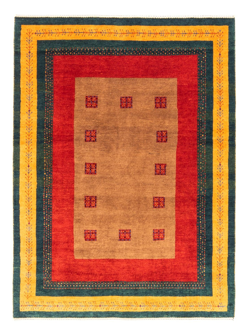 Alfombra Gabbeh - Persa - 197 x 155 cm - multicolor
