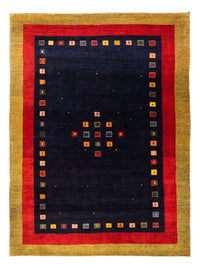 Alfombra Gabbeh - Persa - 216 x 158 cm - azul oscuro