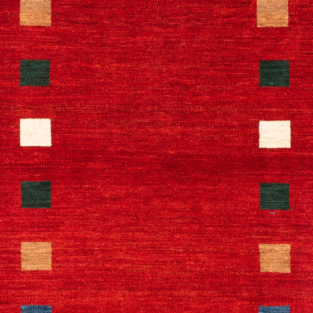 Alfombra Gabbeh - Persa - 172 x 126 cm - rojo