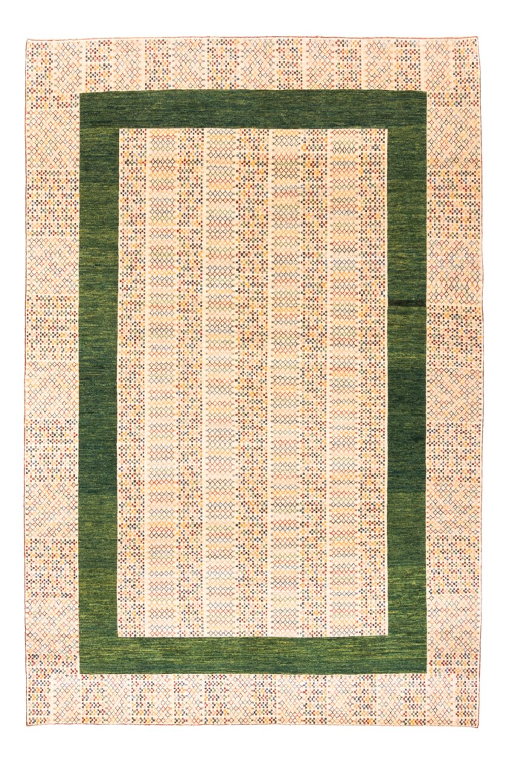 Alfombra Gabbeh - Persa - 262 x 178 cm - crema