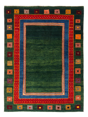Alfombra Gabbeh - Persa - 195 x 150 cm - verde