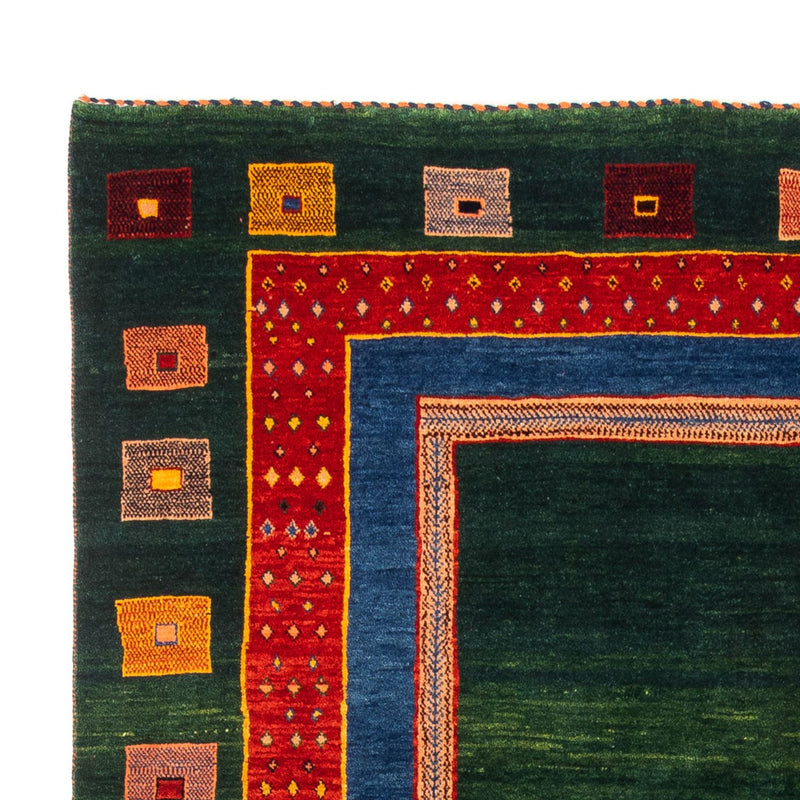 Alfombra Gabbeh - Persa - 195 x 150 cm - verde