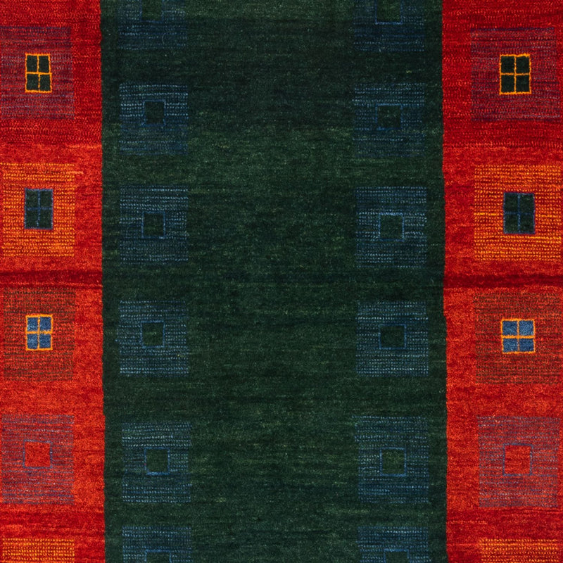 Alfombra Gabbeh - Persa - 204 x 122 cm - verde