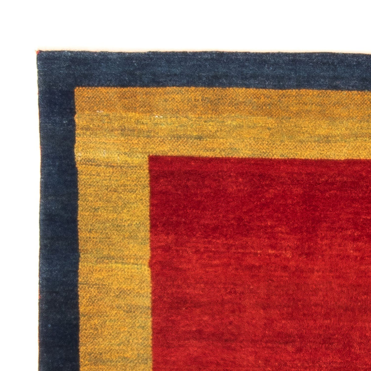 Alfombra Gabbeh - Persa - 120 x 82 cm - rojo