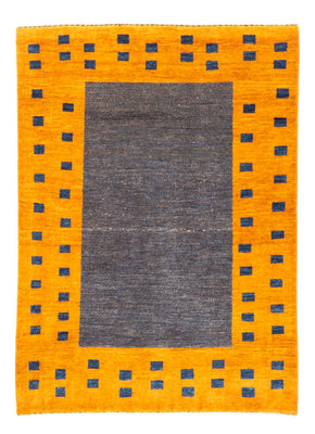 Alfombra Gabbeh - Persa - 137 x 102 cm - azul claro