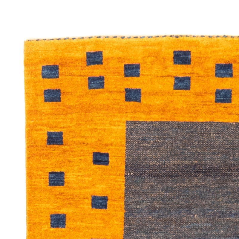 Alfombra Gabbeh - Persa - 137 x 102 cm - azul claro