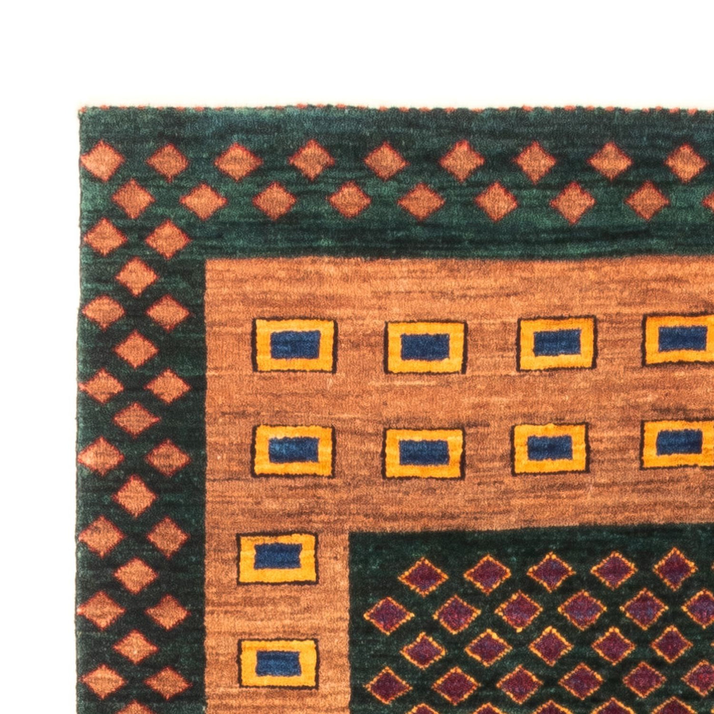 Gabbeh persa Alfombra 146x100cm - Perserteppich Wollteppich