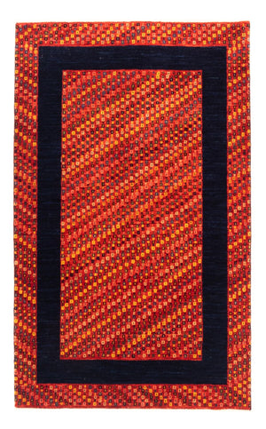 Alfombra Gabbeh - Persa - 155 x 98 cm - rojo