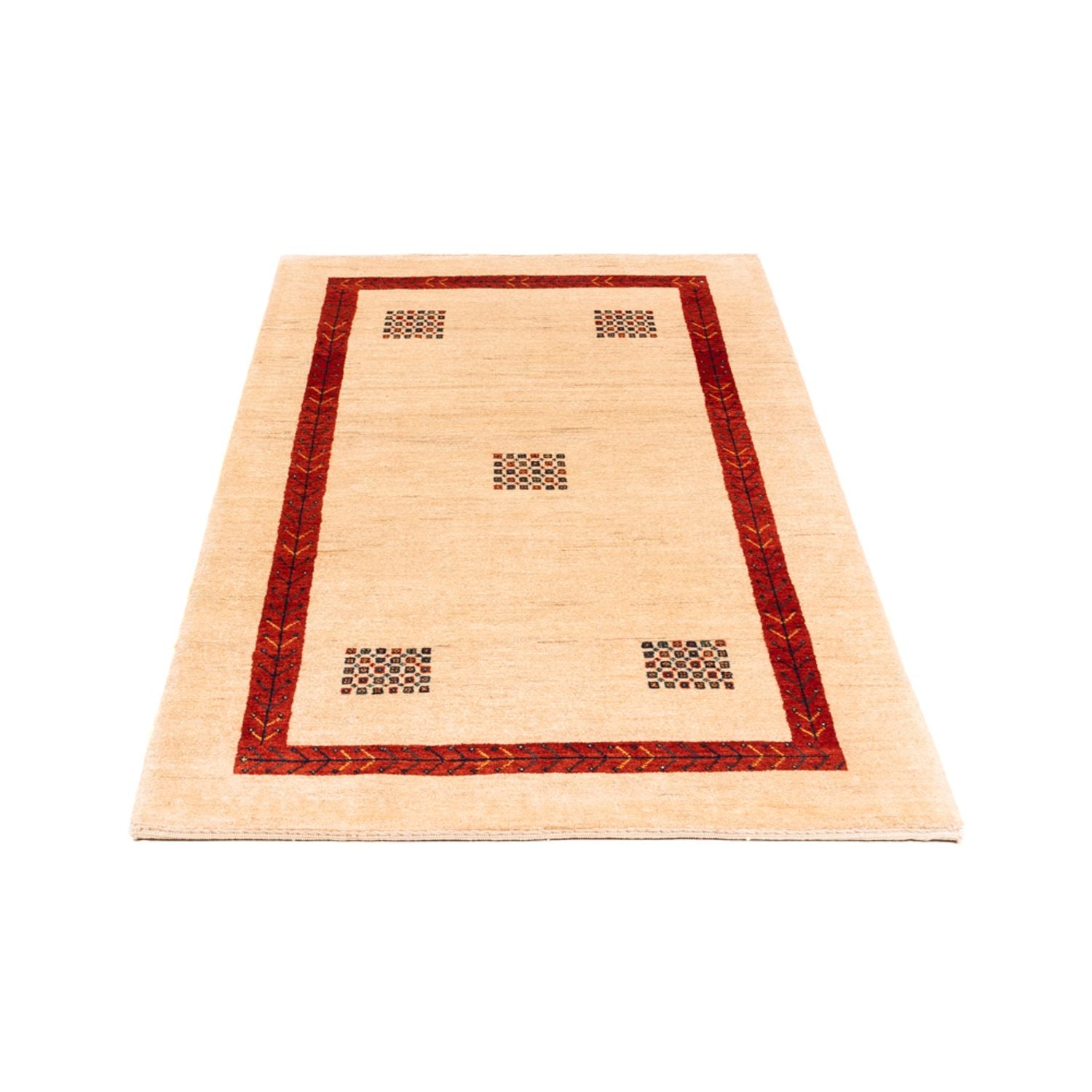 Alfombra Gabbeh - Persa - 159 x 85 cm - crema