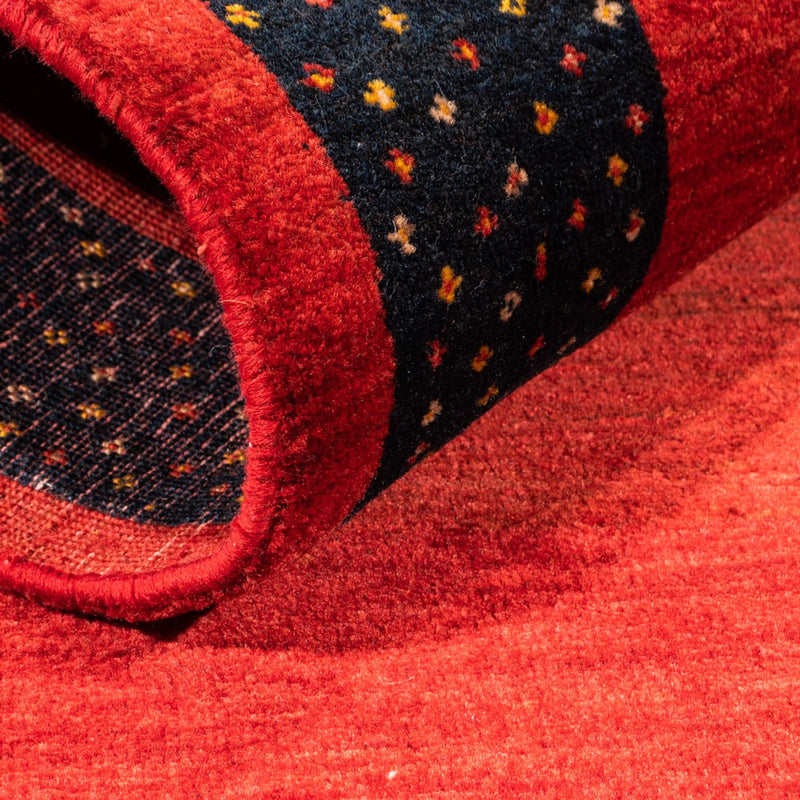 Alfombra Gabbeh - Persa - 154 x 102 cm - rojo