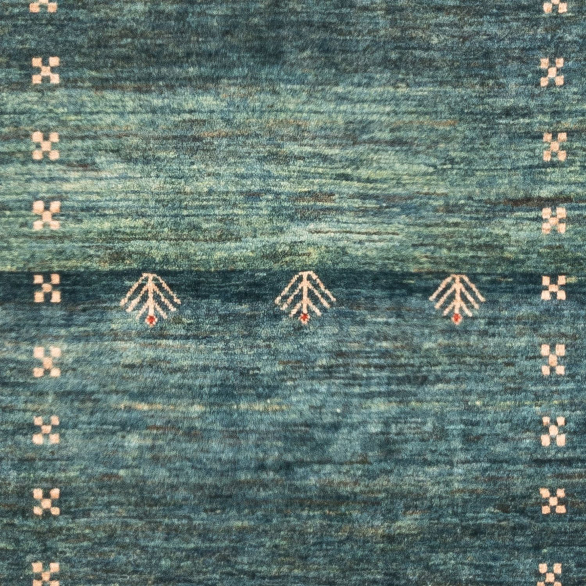 Alfombra Gabbeh - Persa - 146 x 102 cm - verde