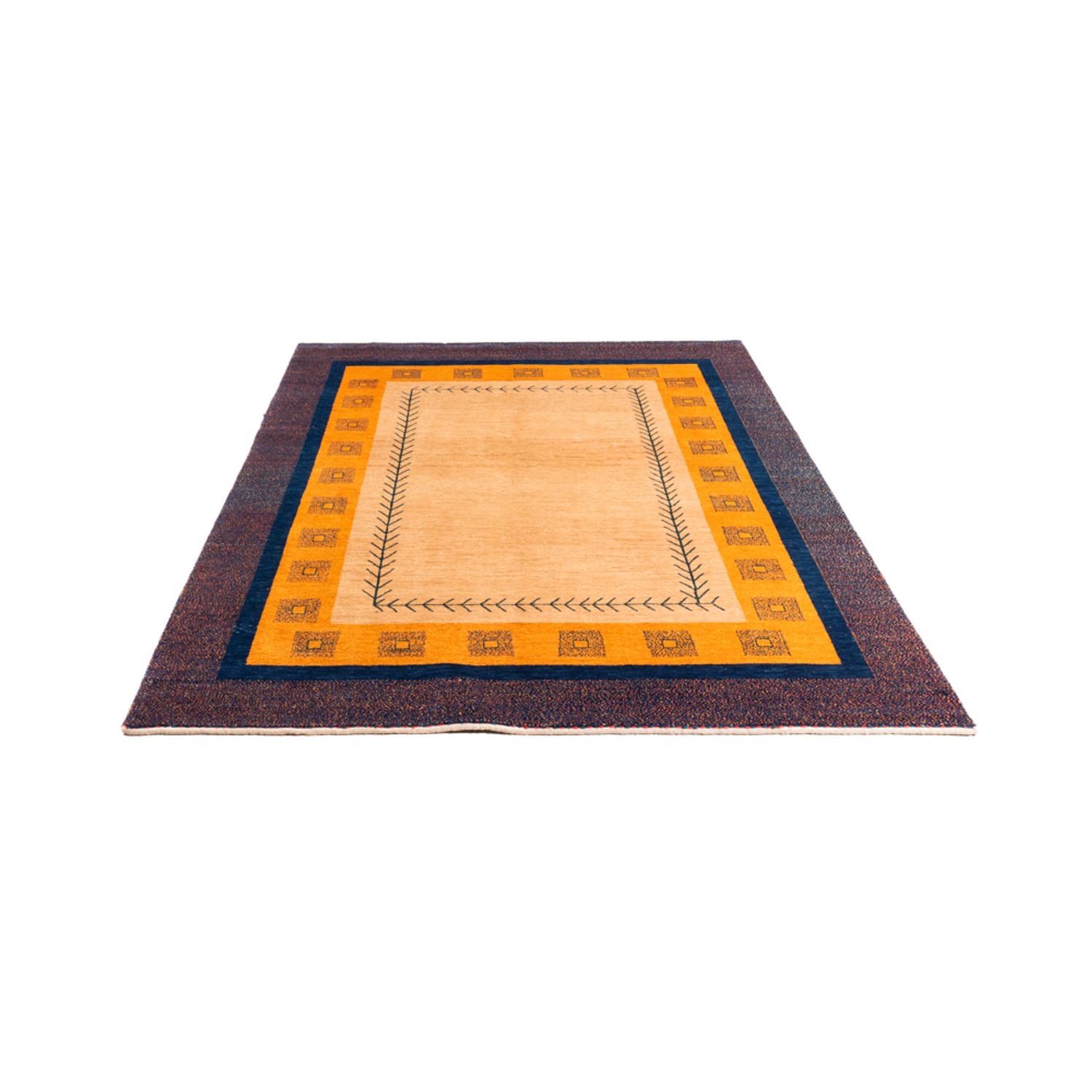 Alfombra Gabbeh - Persa - 200 x 153 cm - crema