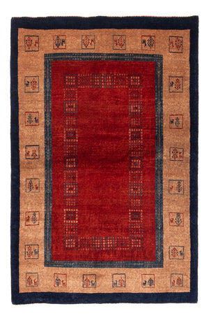 Alfombra Gabbeh - Persa - 158 x 109 cm - rojo