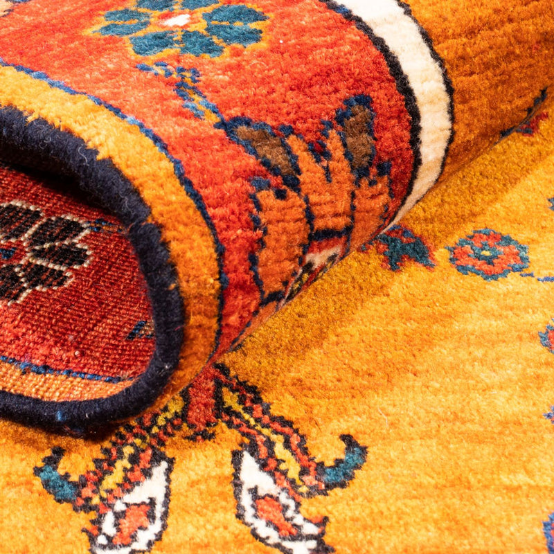 Alfombra Gabbeh - Persa - 150 x 105 cm - oro