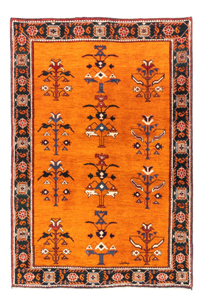 Gabbeh persa Alfombra 106x150cm - Perserteppich Wollteppich