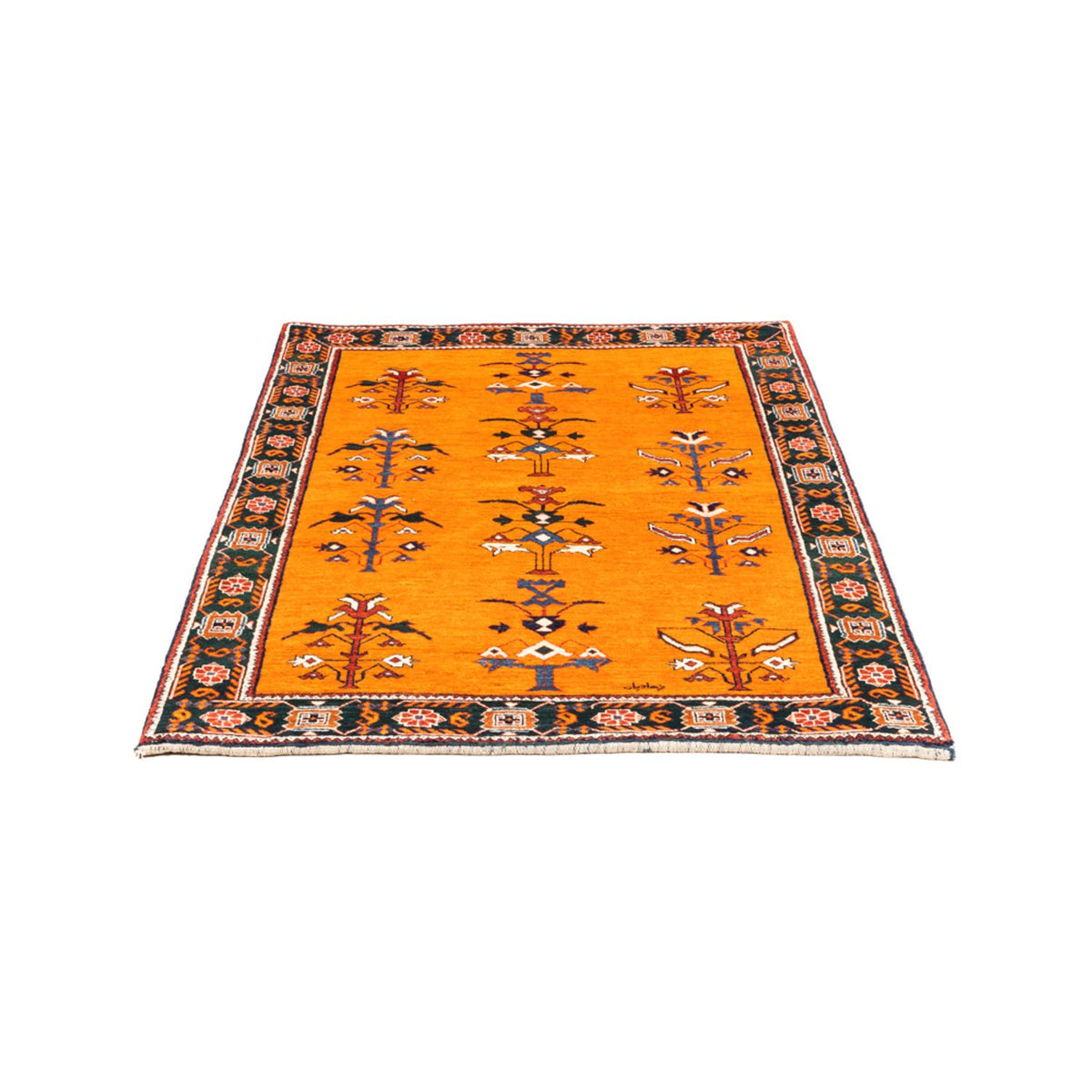 Alfombra Gabbeh - Persa - 150 x 106 cm - oro