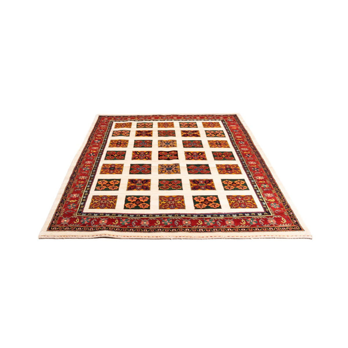 Alfombra Gabbeh - Persa - 204 x 157 cm - crema