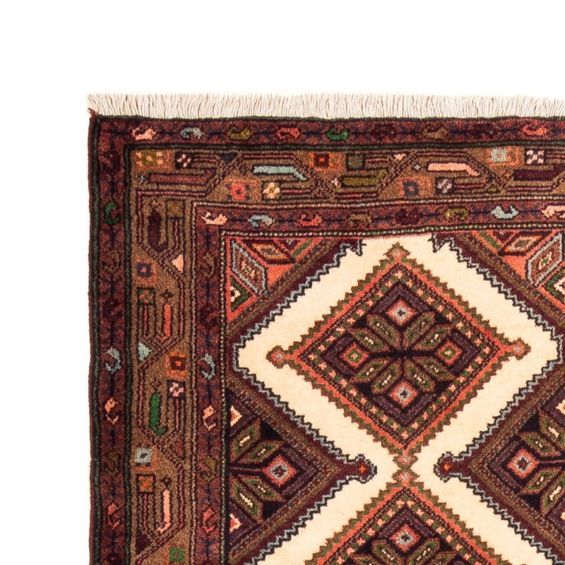 Alfombra de pasillo Alfombra persa - Nómada - 307 x 82 cm - crema