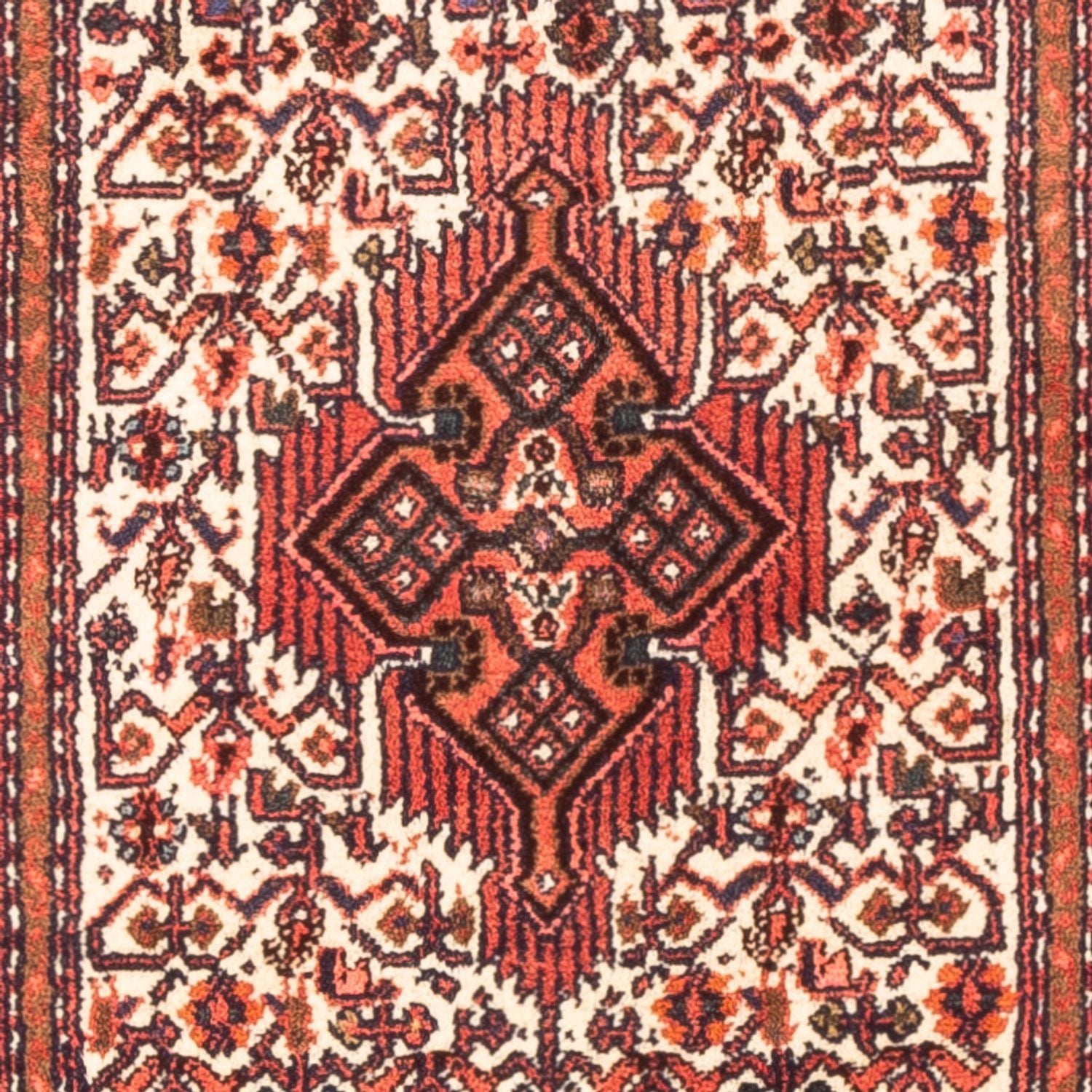 Alfombra de pasillo Alfombra persa - Nómada - 270 x 77 cm - beige