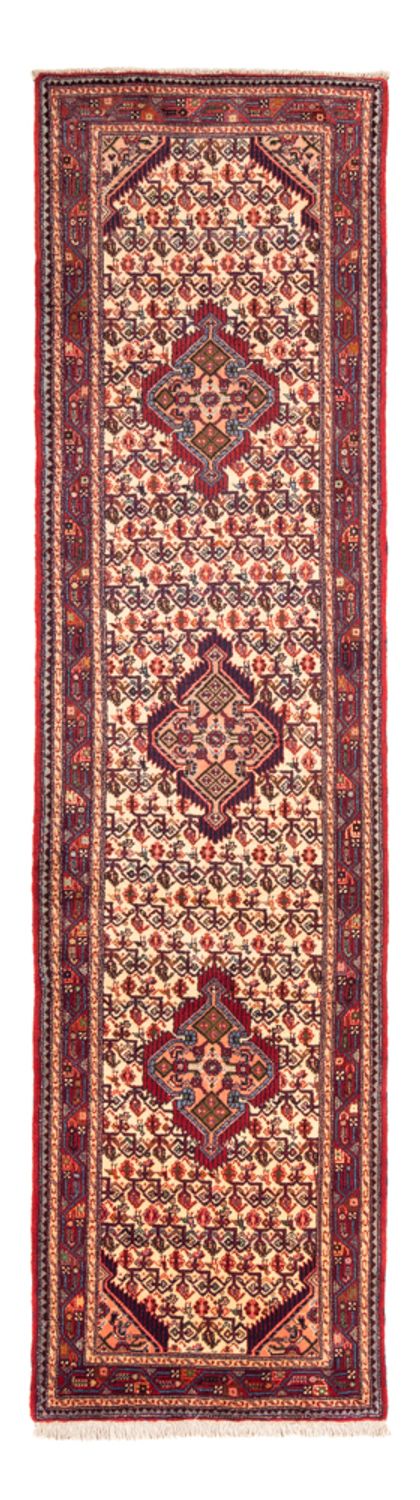 Alfombra de pasillo Alfombra persa - Nómada - 305 x 80 cm - beige