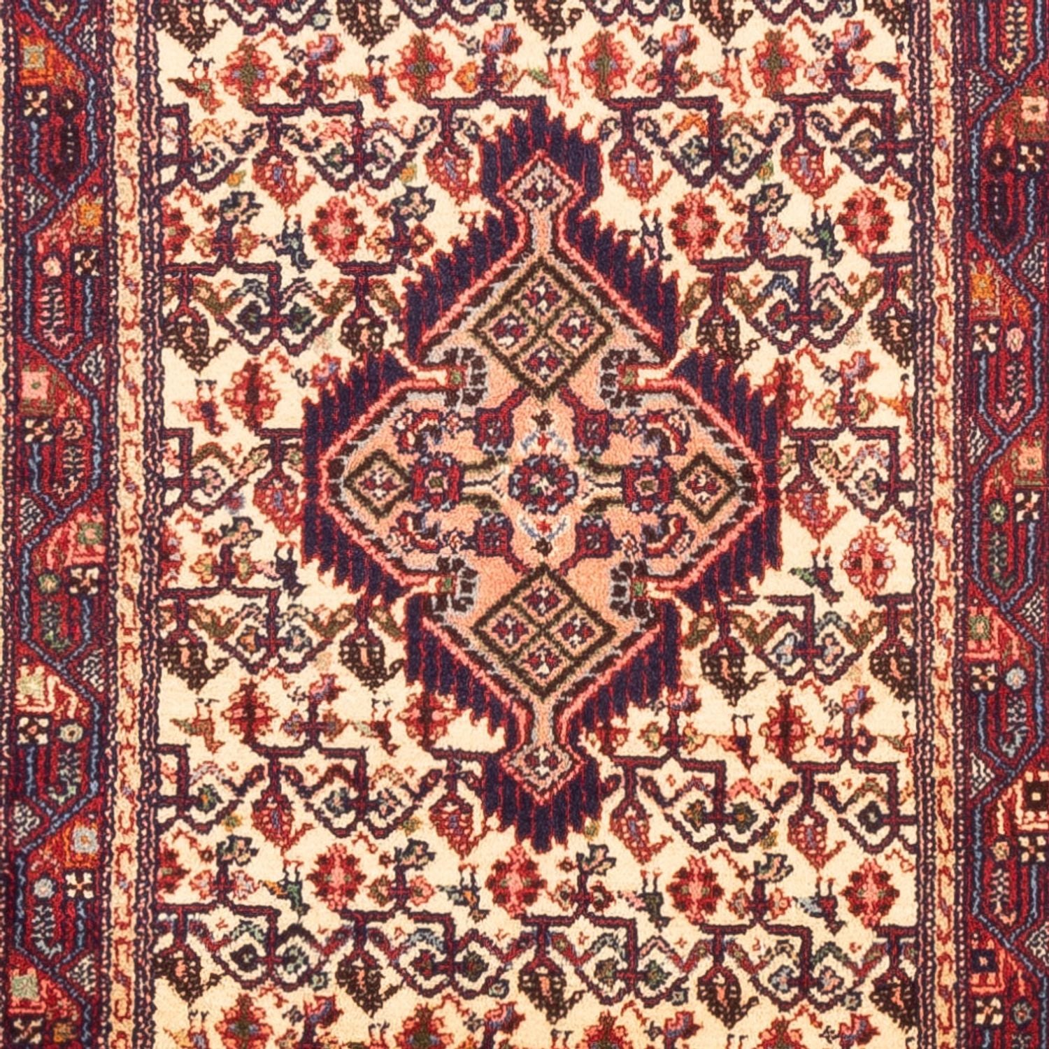 Alfombra de pasillo Alfombra persa - Nómada - 305 x 80 cm - beige