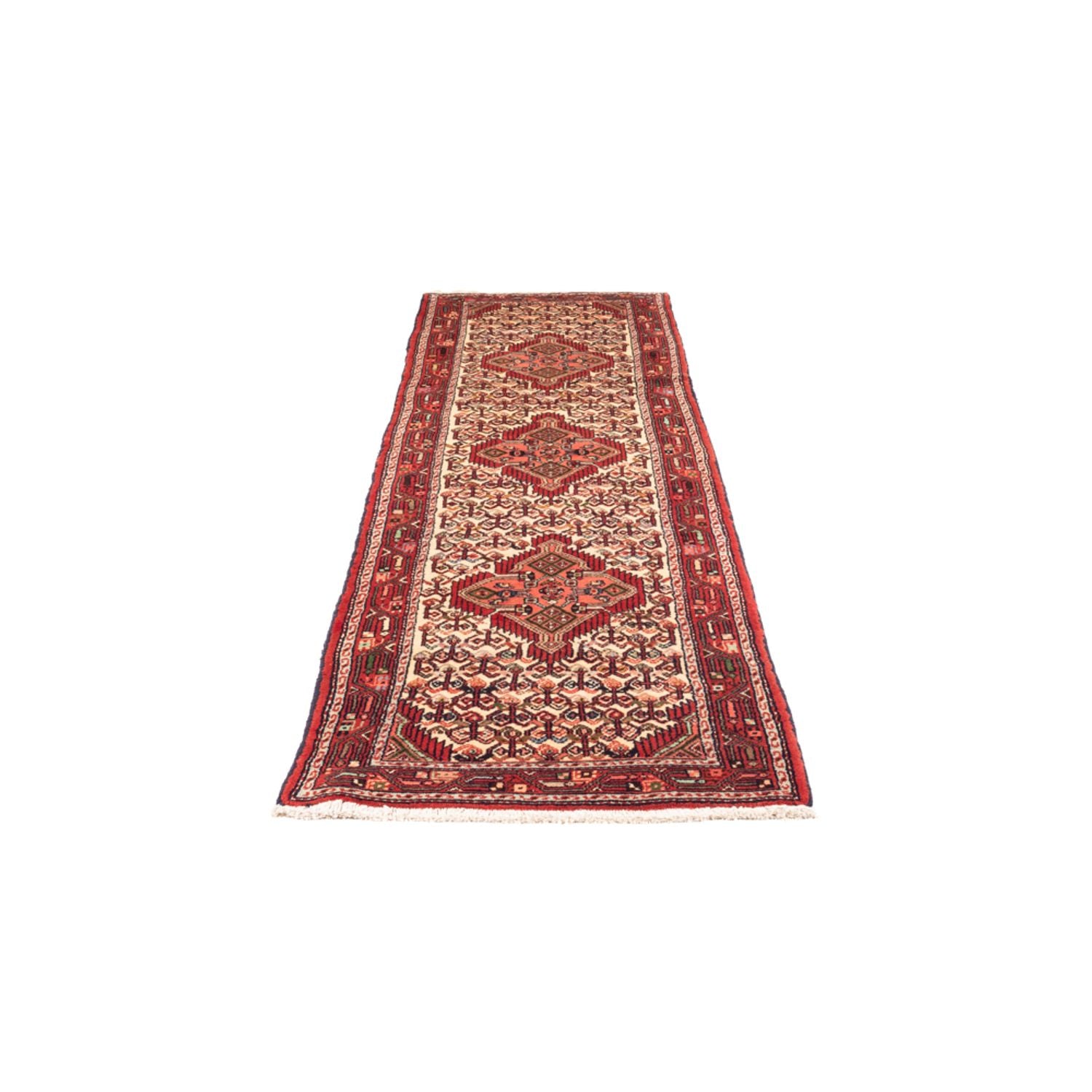 Alfombra de pasillo Alfombra persa - Nómada - 275 x 78 cm - beige