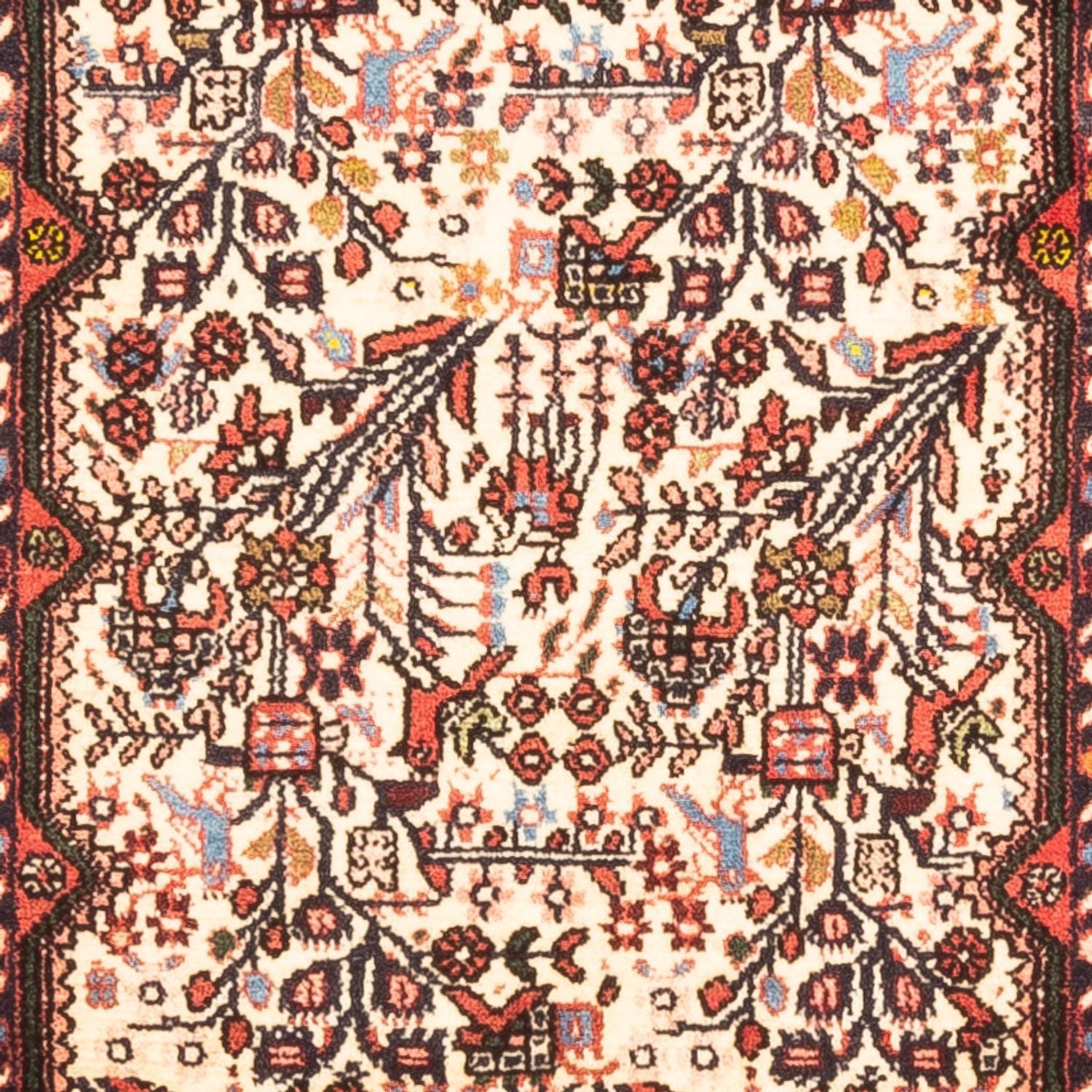 Alfombra de pasillo Alfombra persa - Nómada - 283 x 73 cm - beige