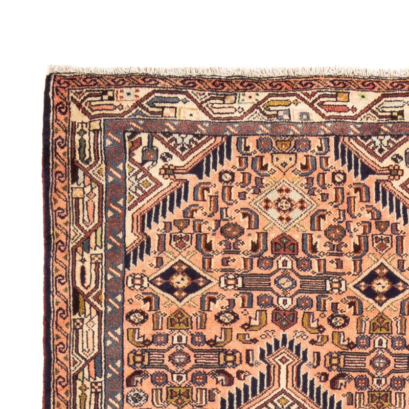 Alfombra de pasillo Alfombra persa - Nómada - 284 x 80 cm - salmón