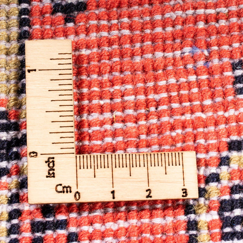 Alfombra de pasillo Alfombra Kelim - Oriental - 310 x 75 cm - rojo