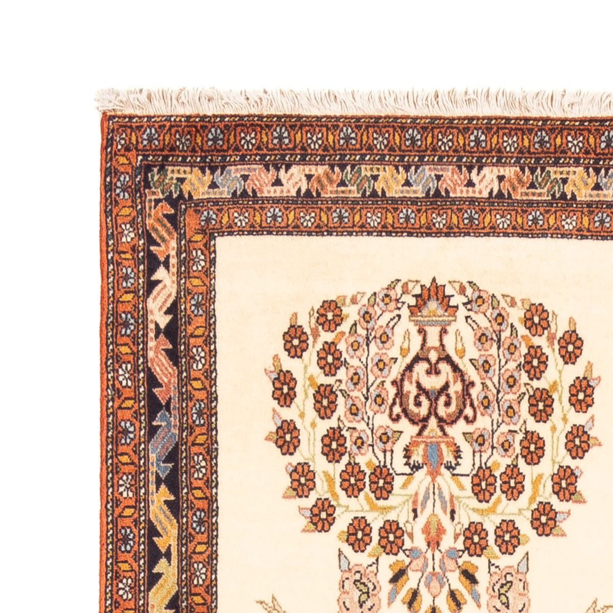 Alfombra de pasillo Alfombra persa - Nómada - 290 x 75 cm - crema