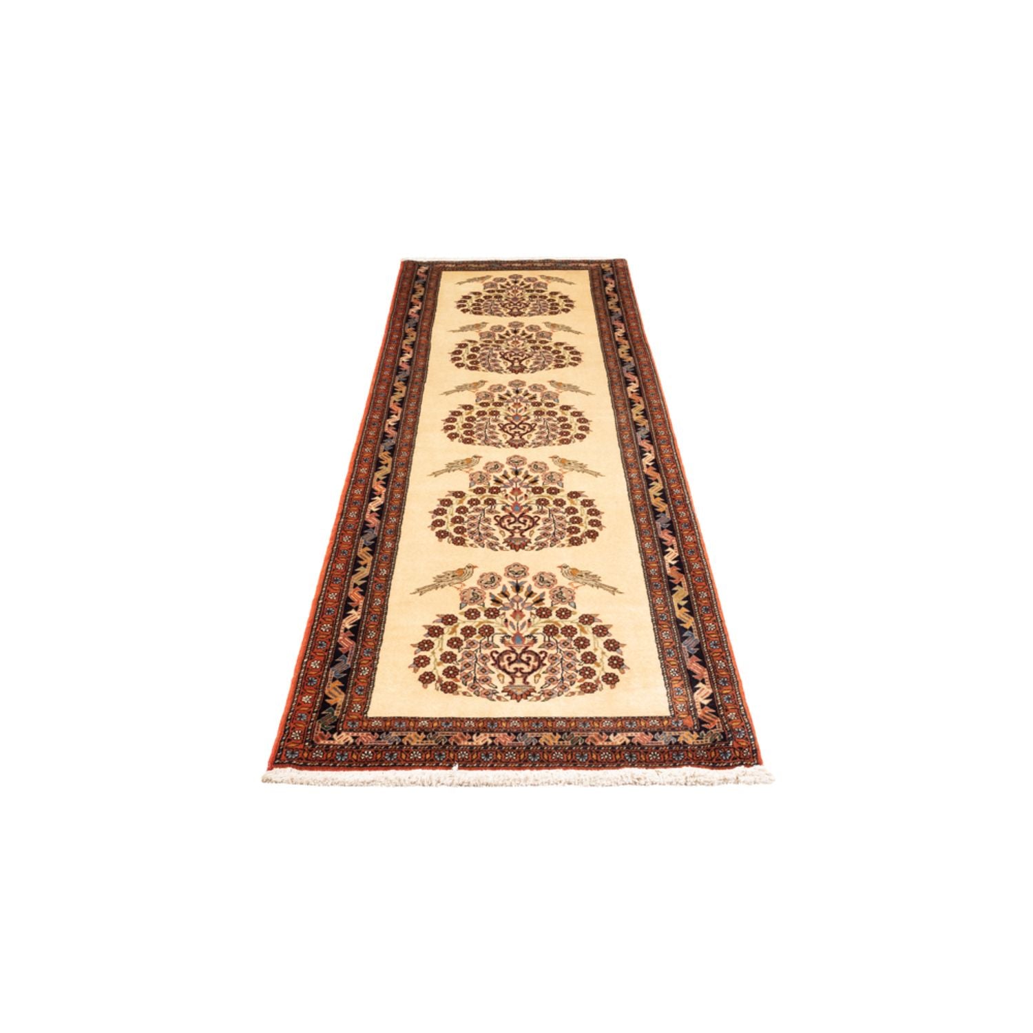 Alfombra de pasillo Alfombra persa - Nómada - 290 x 75 cm - crema